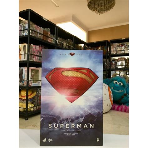 Jual Hot Toys Mms Superman Henry Cavill Man Of Steel Shopee Indonesia