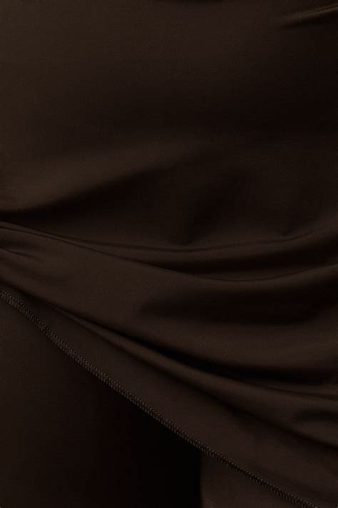 Trendyolmilla Curve Kahverengi Şort Etekli Mini Büyük Beden Bikini Altı TBBSS CR Fiyatı