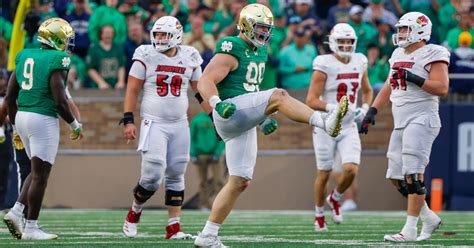 Report Card Grading Notre Dame Football In Irish Win Over Louisville