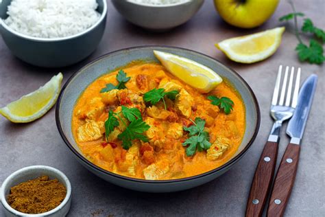 Poulet Lait De Coco Curry Cookeo Recette Thermomix