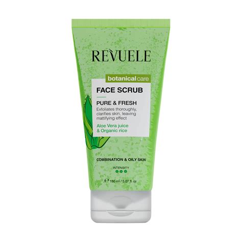 Скраб для лица Revuele Botanical Care Pure & Fresh Face Scrub для ...