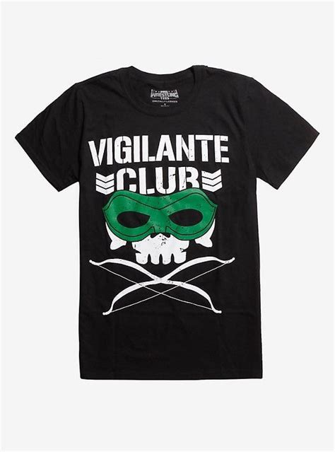 New Japan Pro Wrestling Stephen Amell Vigilante Club Logo T Shirt