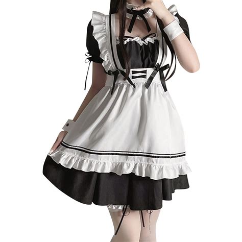 Gdreda Lingerie Skirt Women Servant Cute Lingerie Women Dress Play Sexy