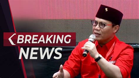 Breaking News Konpers Rakernas Pdip Hari Kedua Bahas Strategi