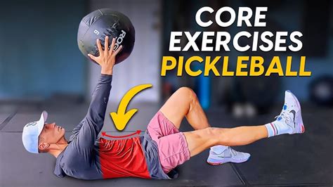 Pickleball Core Exercises For Explosive Shots Youtube