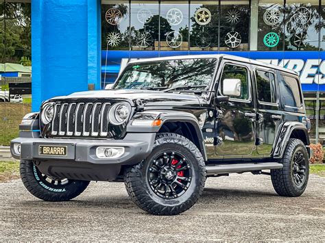 JEEP WRANGLER HUSSLA AMBUSH MATTE BLACK Wheel 5928