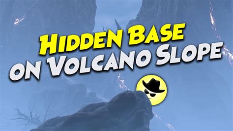 Hidden Base On Volcano Slope Conan Exiles Youtube