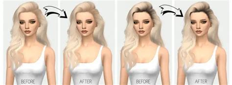 Sims 4 Hairs ~ Miss Paraply Jakea Eternity Hair Retextured