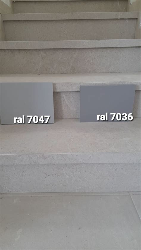 Ral Colours 7047 Telegrey And 7036 Platinum Grey For Exterior House