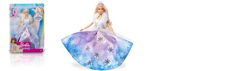 Barbie Dreamtopia Fashion Reveal Princess Doll Inch Blonde With Pink Hairstreak Snowflake