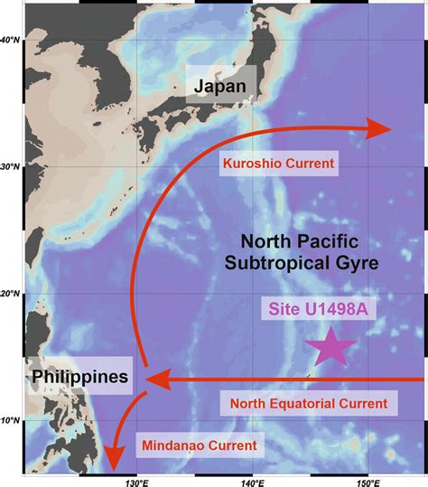 Map showing the major oceanic currents mentioned in the text. Map... | Download Scientific Diagram