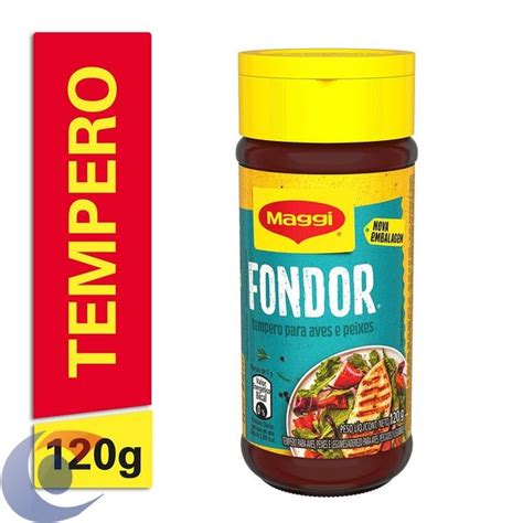 Tempero Fondor Maggi Aves Peixes Legumes E Saladas Vidro 120g Carone
