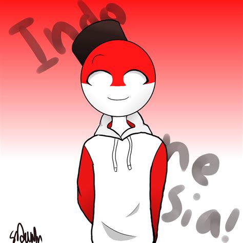 Countryhumans Indonesia By Soda Ahn On Deviantart