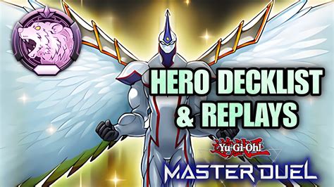 HERO MORE DIAMOND Replays Season 18 Yu Gi Oh Master Duel YouTube