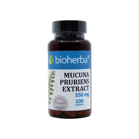 Mucuna Pruriens Kapikachhu Estratto 100 Capsule FutuNatura It