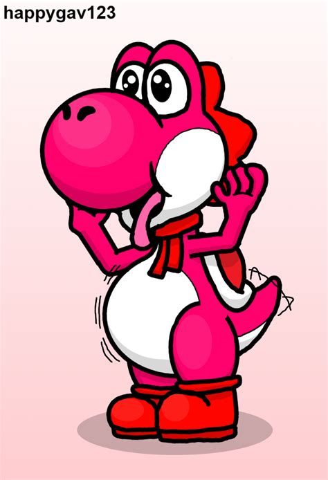 T Bert The Big Bellied Yoshi By Happygav123 On Deviantart