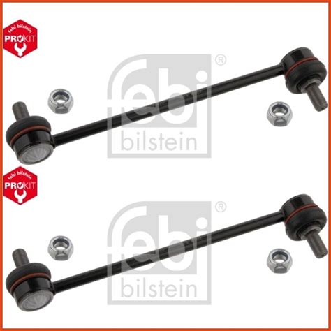 2 x FEBI KOPPELSTANGE PENDELSTÜTZE STABILISATOR SET VORNE KIA HYUNDAI