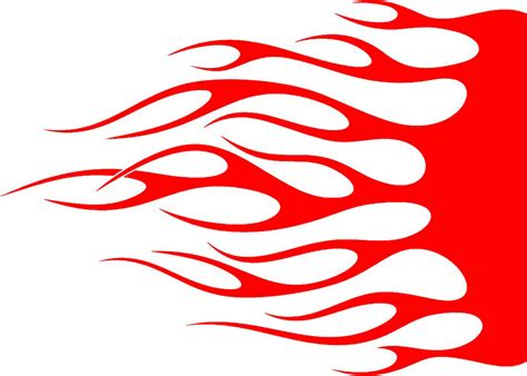 Classic Red 79 Classic Red Flames Graphic Decal Stickers Customized Online