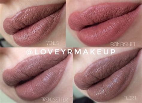 Huda Beauty Liquid Matte Minis Nude Edition Review Huda Beauty Lipstick Swatches Huda