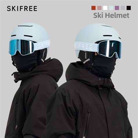 SKIFREE SKI шлем комплект очков для женщин и мужчин ударопрочный шлем ...