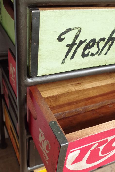 Vintage Industrial Style Soda Pop Drawer Unit Vincent And Barn