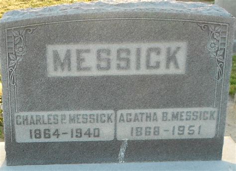 Agatha Bell Culver Messick 1868 1951 Mémorial Find A Grave