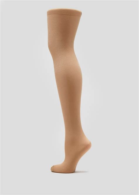 Nude Denier Gloss Tights Matalan