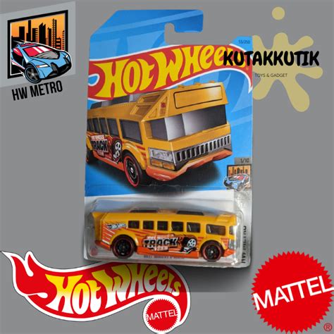 Jual Hot Wheels Bus Sekolah Hotwheels High Kuning Orange HW Metro Shopee Indonesia