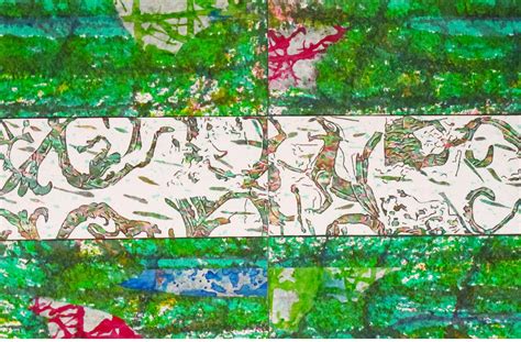 fiber art and molinari textiles and watercolours