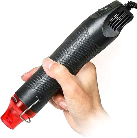 Savieva Mini Heat Gun W Portable Hot Air Gun For Crafts Paint Stripping Handheld Electric