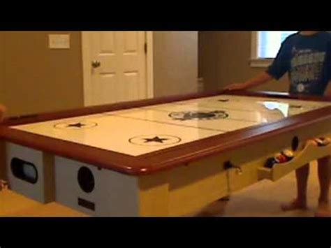 Fitfab: Air Hockey Table Over Pool Table