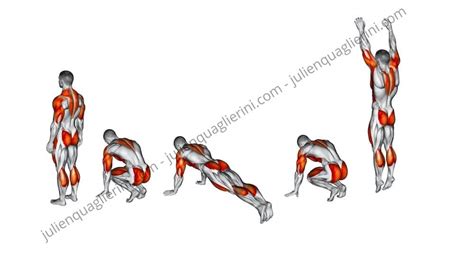 How to do burpees to build muscle?