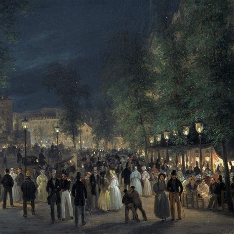 Joseph Canella The Grands Boulevards At Night