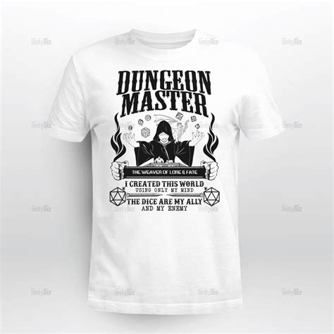 Dungeon Master Shirt - DM Gift - Geekydice
