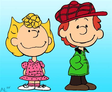 Comm The Peanuts Sally Brown And Harold Angel By Cartoonist99 On