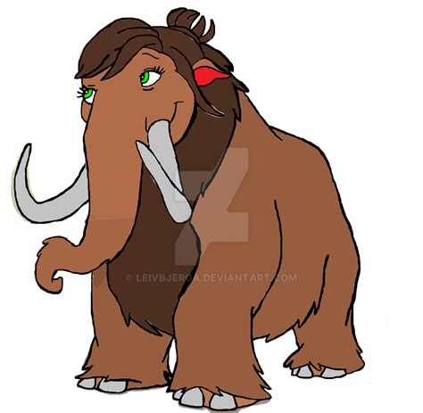 Lbtice Age Peaches The Female Woolly Mammoth By Leivbjerga On Deviantart