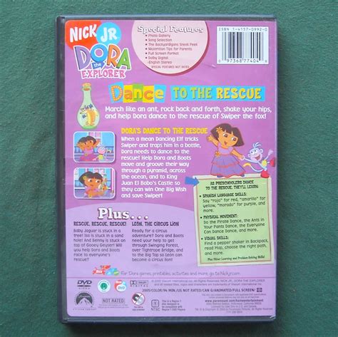 Nick Jr. Dora the Explorer Dance to the Rescue DVD