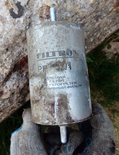 Замена топливного фильтра. — Skoda Octavia A4 Mk1, 1,8 л, 2006 года ...