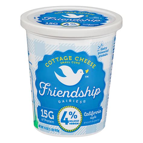 Friendship Dairies Milkfat California Style Small Curd Cottage