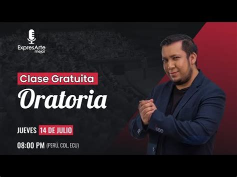 EN VIVO CLASE GRATUITA DE ORATORIA YouTube