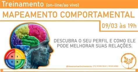 Treinamento Descubra Seu Perfil Comportamental Online Sympla