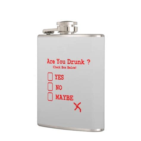 day drinking humor funny drunk test booze whiskey flask zazzle