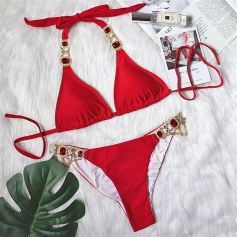 Bikini Mảnh Đính Đá Siêu Sang Chảnh Cao Cấp Shopee Việt Nam