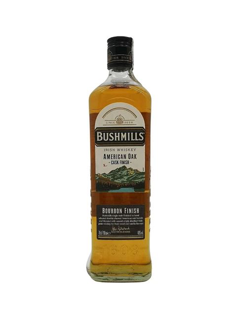 Bushmills American Oak Bourbon Cask Finish Whiskey Bidders Irish