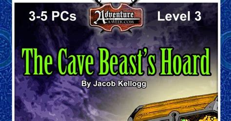 B04 The Cave Beast S Hoard Pathfinder RPG Item RPGGeek