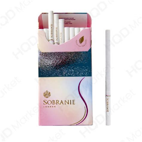 Сигареты Собрание Супер Слим Пинк Sobranie Superslims Pink купить в