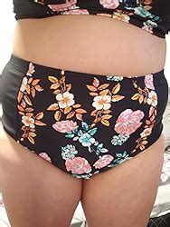 Qiaoer Women S Plus Adjustable Wide Strap Bikini Sexy Bow Breast Pad Split Swimsuit Amazon Ca