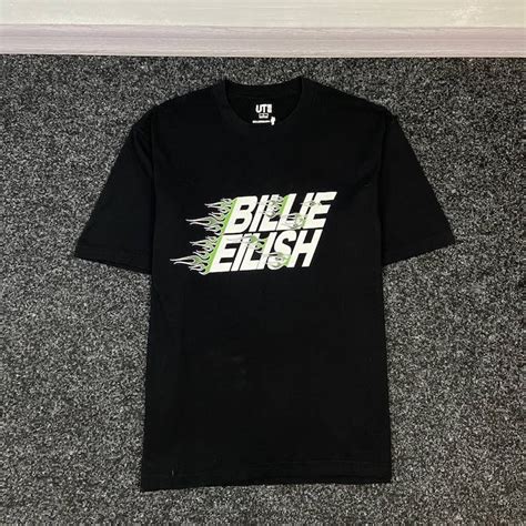 Uniqlo Billie Eilish X Uniqlo Oversized Fit Pop Rap T Shirt Grailed