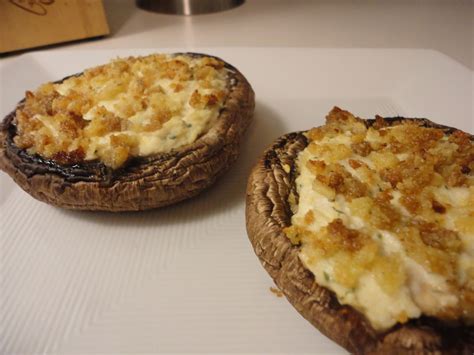 A Pirate's Journey in the Kitchen: Crab-Stuffed Portobello Mushrooms