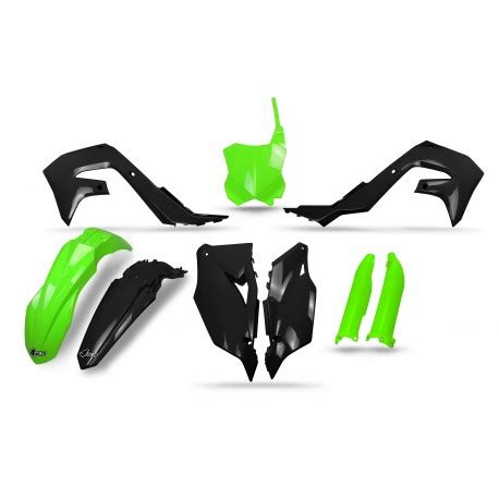 Kit De Plasticos Ufo Kawasaki Kxf 450 2019 2023 Color Original Ltd